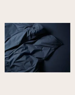 Suite 702 Linge De Lit-Organic Percale Duvet Cover Bleu marine