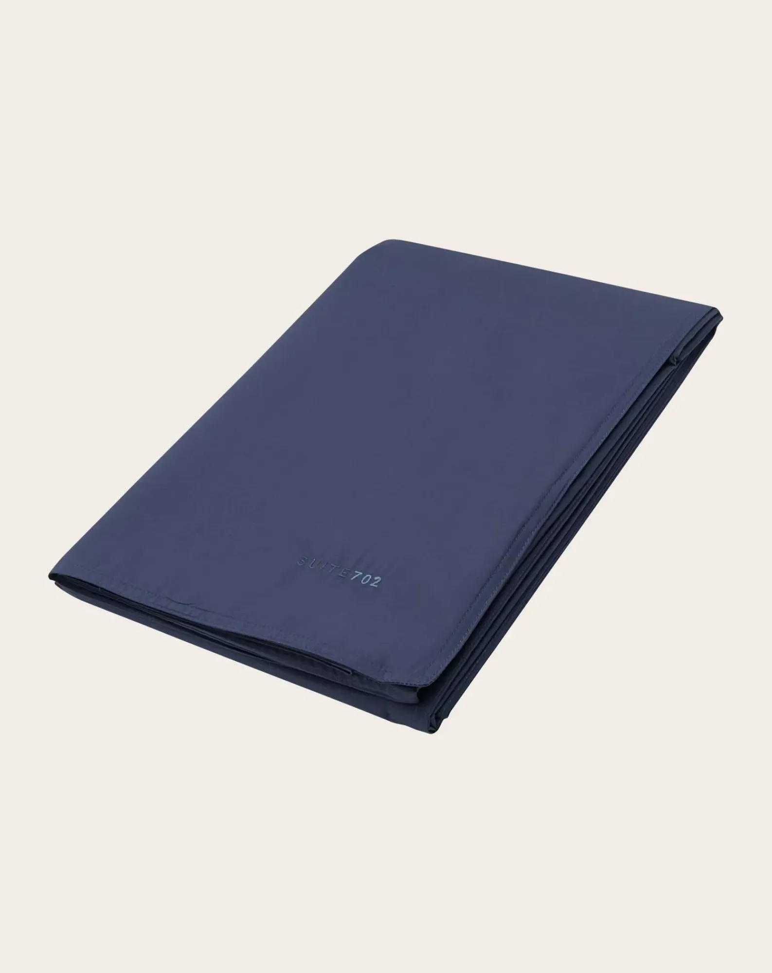 Suite 702 Linge De Lit-Organic Percale Duvet Cover Bleu marine
