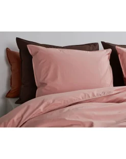 Suite 702 Linge De Lit-Organic Percale Duvet Cover Rose poudré