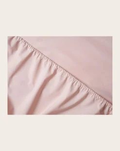 Suite 702 Linge De Lit-Organic Percale Fitted Sheet Blush