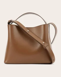 Aesther Ekme Sacs À Main-Original Handbag Mini Leather Bag Marron
