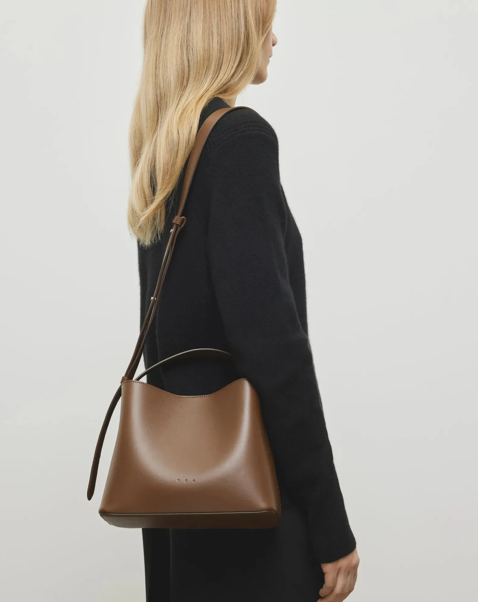 Aesther Ekme Sacs À Main-Original Handbag Mini Leather Bag Marron