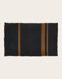 Libeco Plaids, Couvertures-Oscar Throw Noir