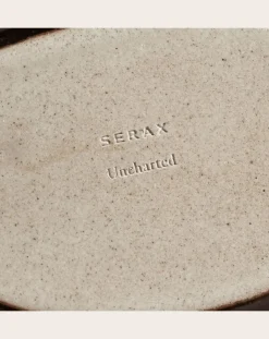 Serax Vaisselle-Out of lines coasters, Uncharted - Set of 2 Marron