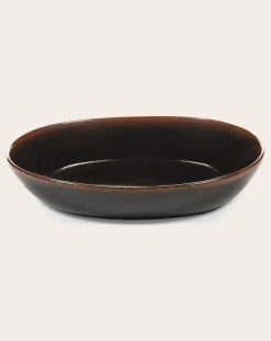 Serax Vaisselle-Out of lines soup plates, Uncharted - Set of 2 Marron