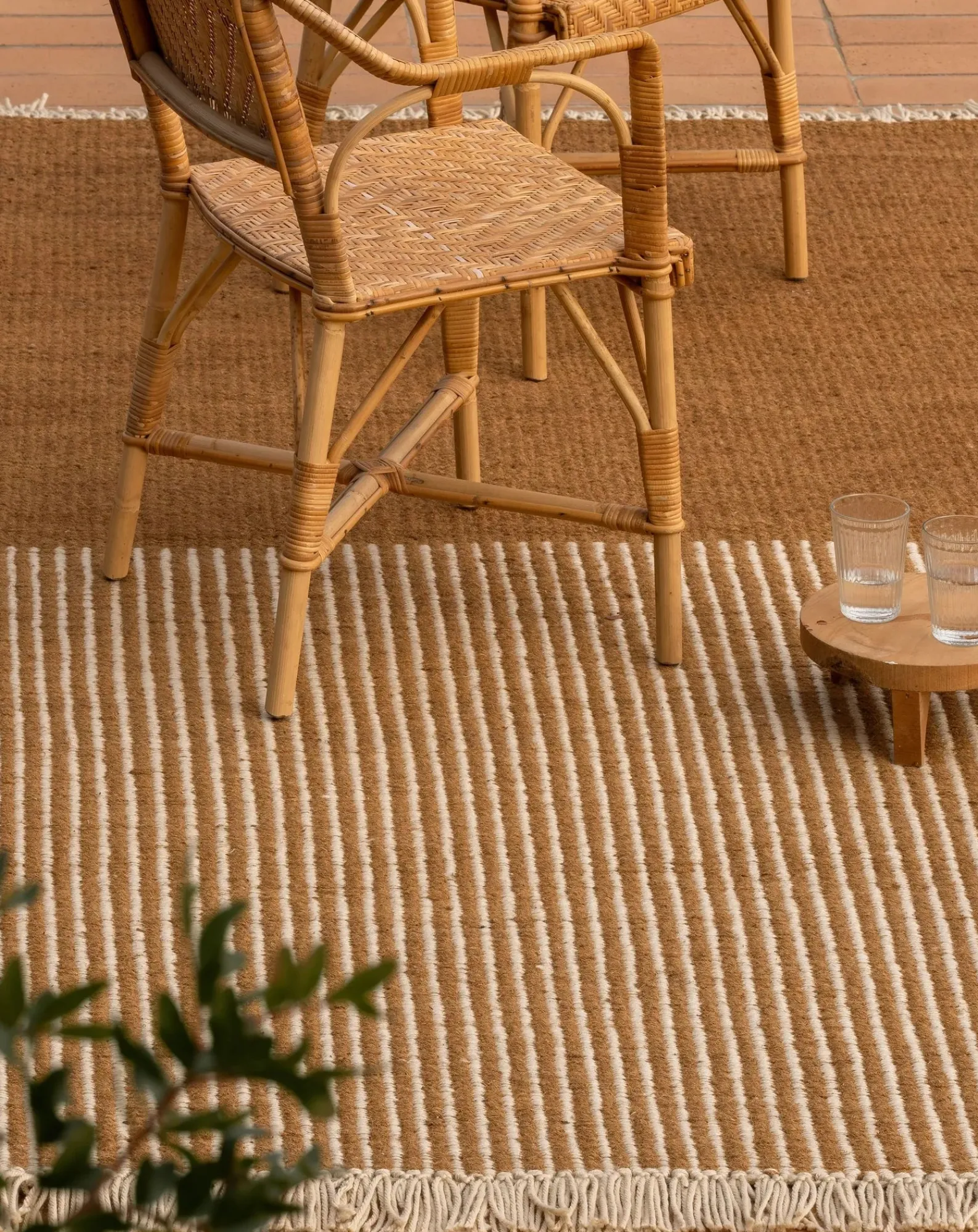 Nanimarquina Tapis-Outdoor rug Garden, Nani Marquina Naturel
