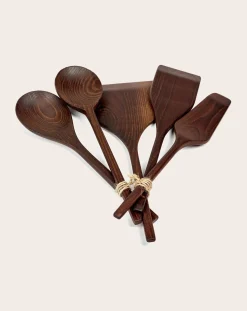 Serax Ustensiles De Cuisine-Outils de cuisine Pure en bois - Set de 5 Naturel