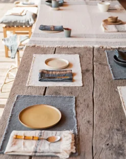 Libeco Linge De Table|Linge De Table, Sets De Table-Pacific placemat Gris anthracite