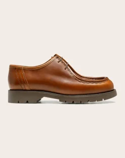 Kleman Derbies, Mocassins-Padror TH Leather Derbies Notched Sole Cognac