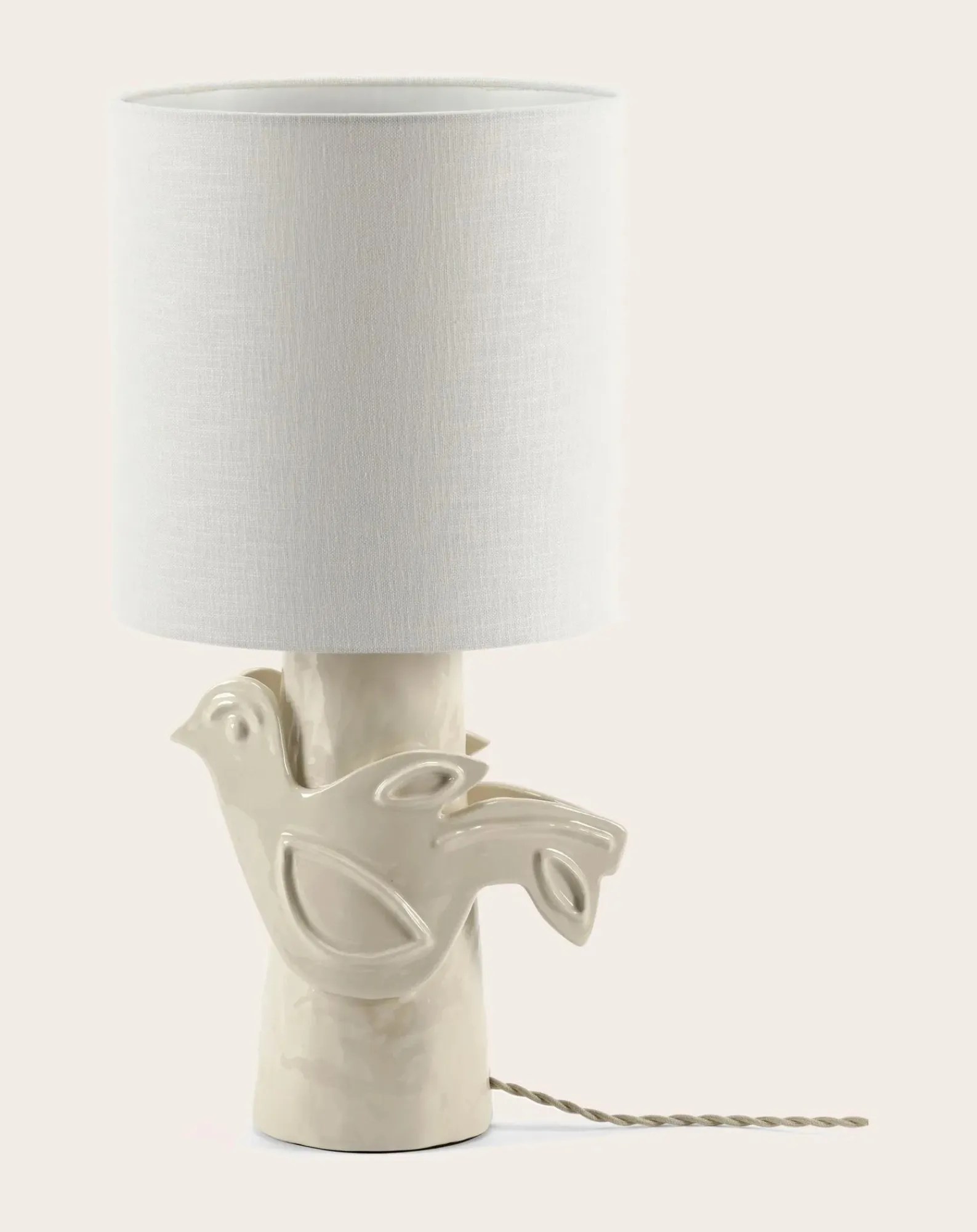 Serax Lampes À Poser-Paloma stoneware table lamp, Marie Michielssen Blanc