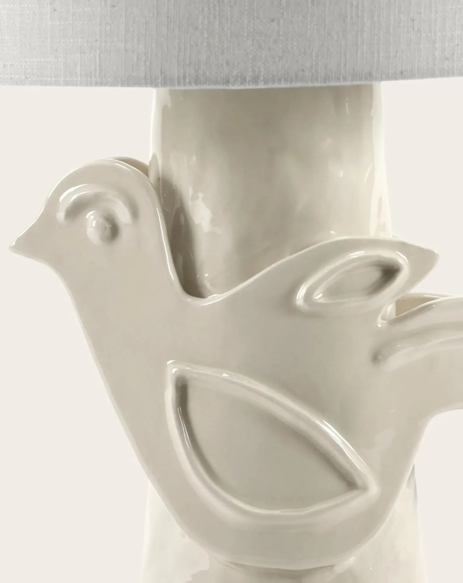 Serax Lampes À Poser-Paloma stoneware table lamp, Marie Michielssen Blanc
