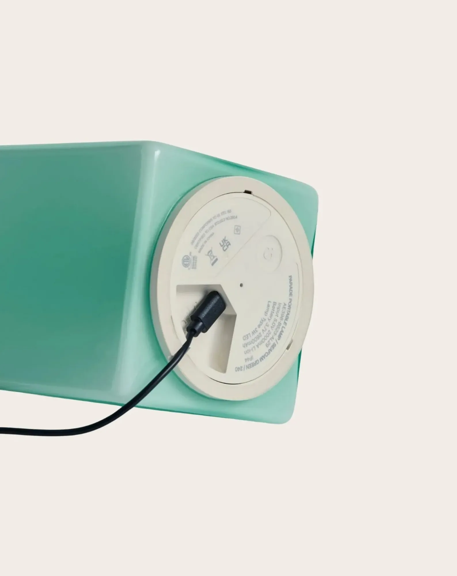Hay Lampes À Poser-Parade cordless table lamp Turquoise