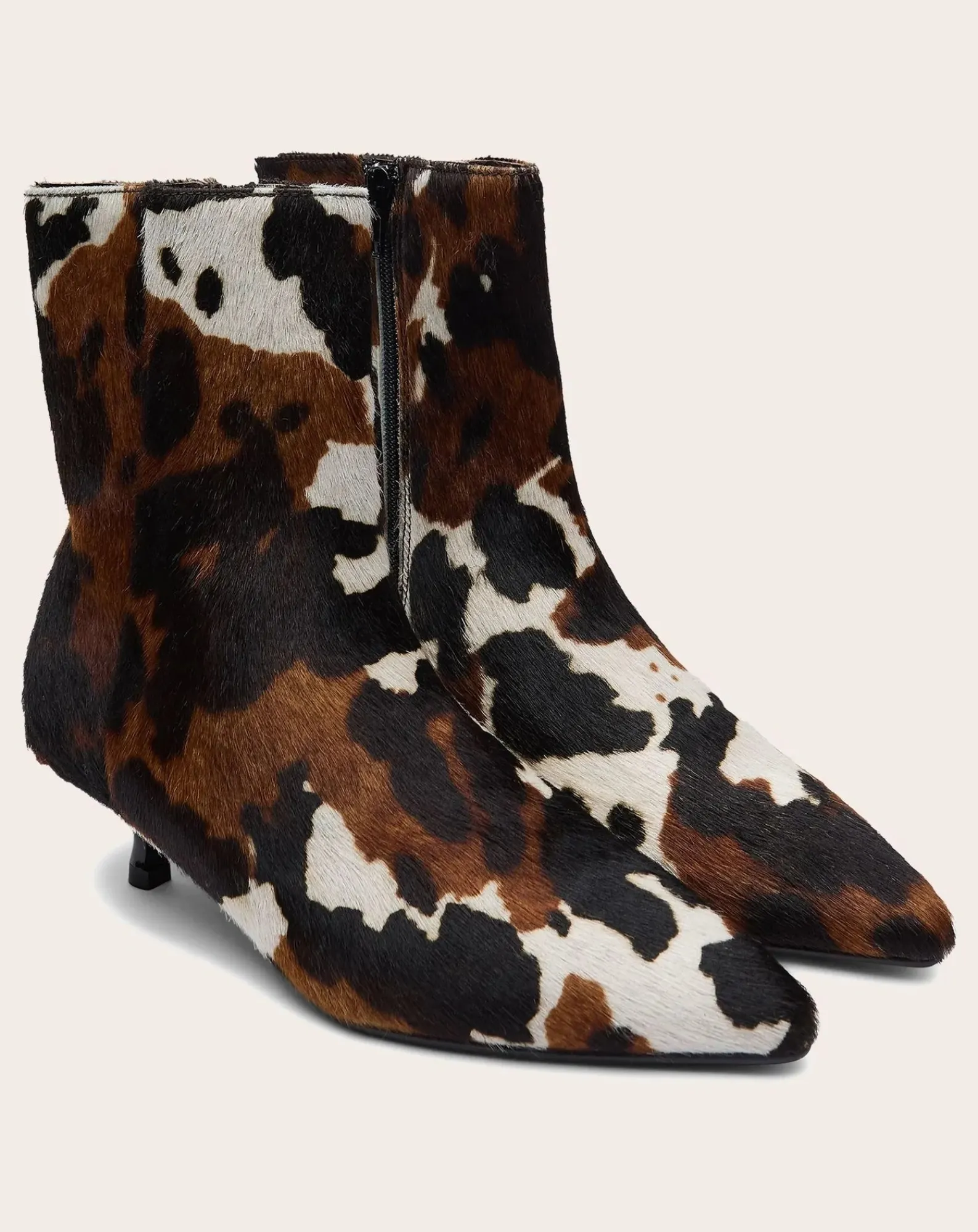 Augusta Boots, Bottes-Paula Calfskin Boots Marron
