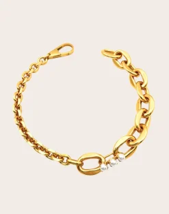 Perrine Taverniti Colliers-Pave necklace Doré