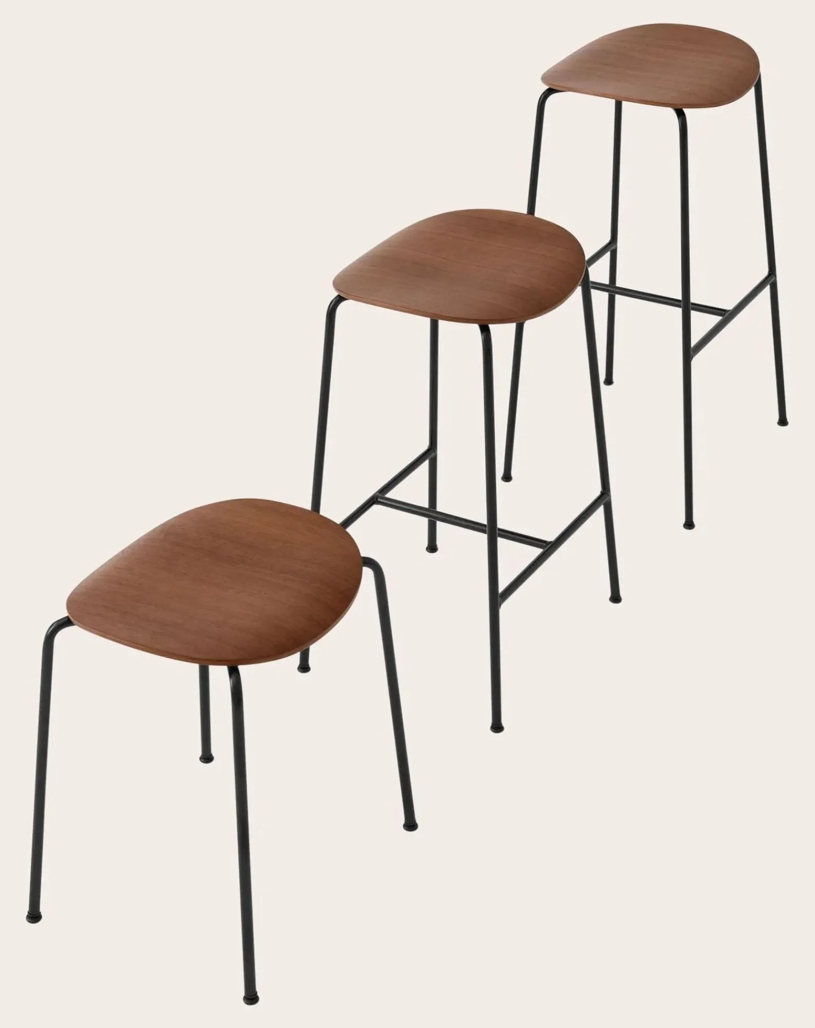 & Tradition Chaises, Tabourets-Pavilion AV36 bar stool, Anderssen & Voll Noyer
