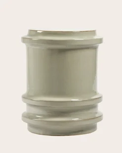 Serax Tables, Bureaux-Pawn stoneware side table, Marie Michielssen Crème