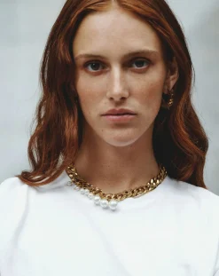 Perrine Taverniti Colliers-Pearl necklace Doré