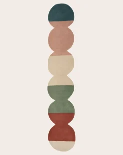 Nanimarquina Tapis-Pearls Runner 6 wool carpet Multicolore
