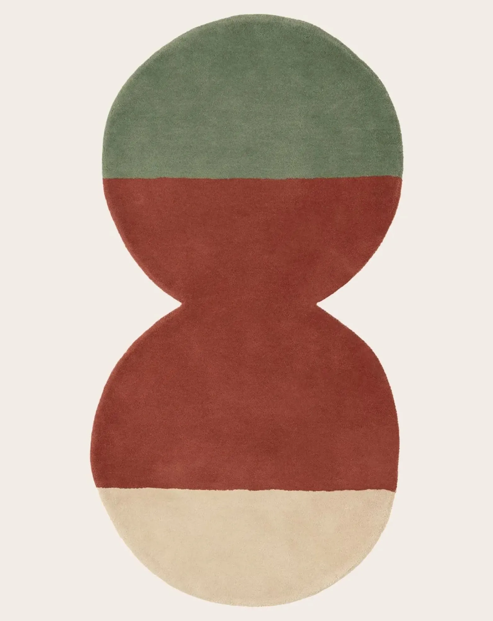 Nanimarquina Tapis-Pearls Runner 2 wool carpet Rouge