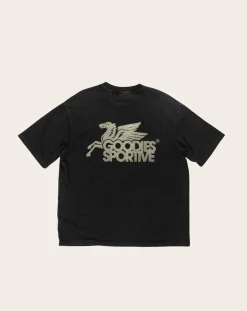 Goodies Sportive Tee-Shirts, Polos-Pegasus Premium Dusty T-shirt in organic cotton Noir