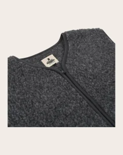 Coldbreaker Pulls, Gilets|Pulls, Gilets-Pepitko Vest Wool Sleeveless Vest Gris