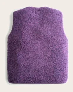 Coldbreaker Pulls, Gilets|Pulls, Gilets-Pepitko Vest Wool Sleeveless Vest Violet