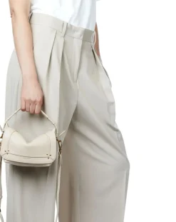 Jérôme Dreyfuss Sacs À Main-Pepito S Grainé bag Ecru