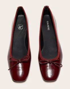 Odare Ballerines-Perla Venice ballerinas Rouge foncé