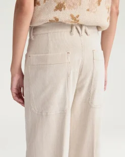 Momoni Pantalons, Jeans-Peter Corduroy Pants Crème