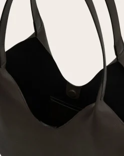 Aesther Ekme Sacs À Main-Phantom Tote handbag in grained leather Marron