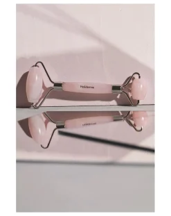 Holidermie Soins Du Corps-Pink Quartz Facial DuoRoller Rose