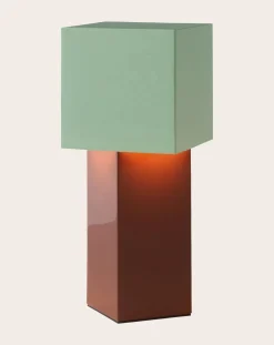 & Tradition Lampes À Poser-Pivot table lamp Vert Menthe