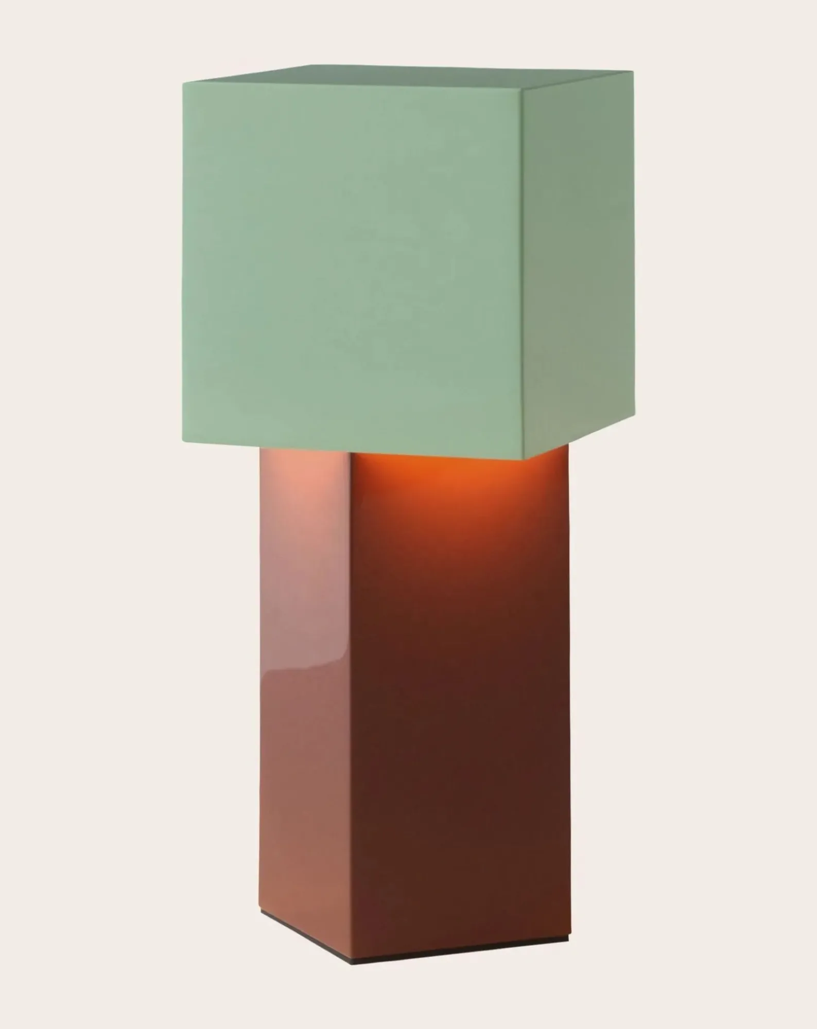& Tradition Lampes À Poser-Pivot table lamp Vert Menthe