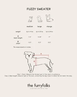 The Furry Folks Accessoires Animaux-Pixmond sweater Noir