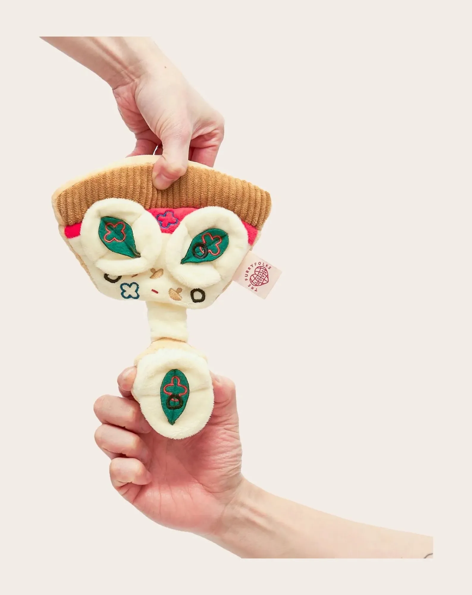 The Furry Folks Accessoires Animaux-Pizza Digging Toy Multicolore
