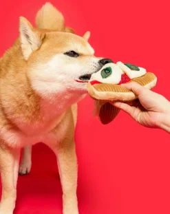 The Furry Folks Accessoires Animaux-Pizza Digging Toy Multicolore