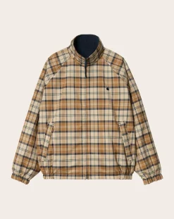Carhartt WIP Vestes, Manteaux-Planer Carreaux Reversible Jacket Beige