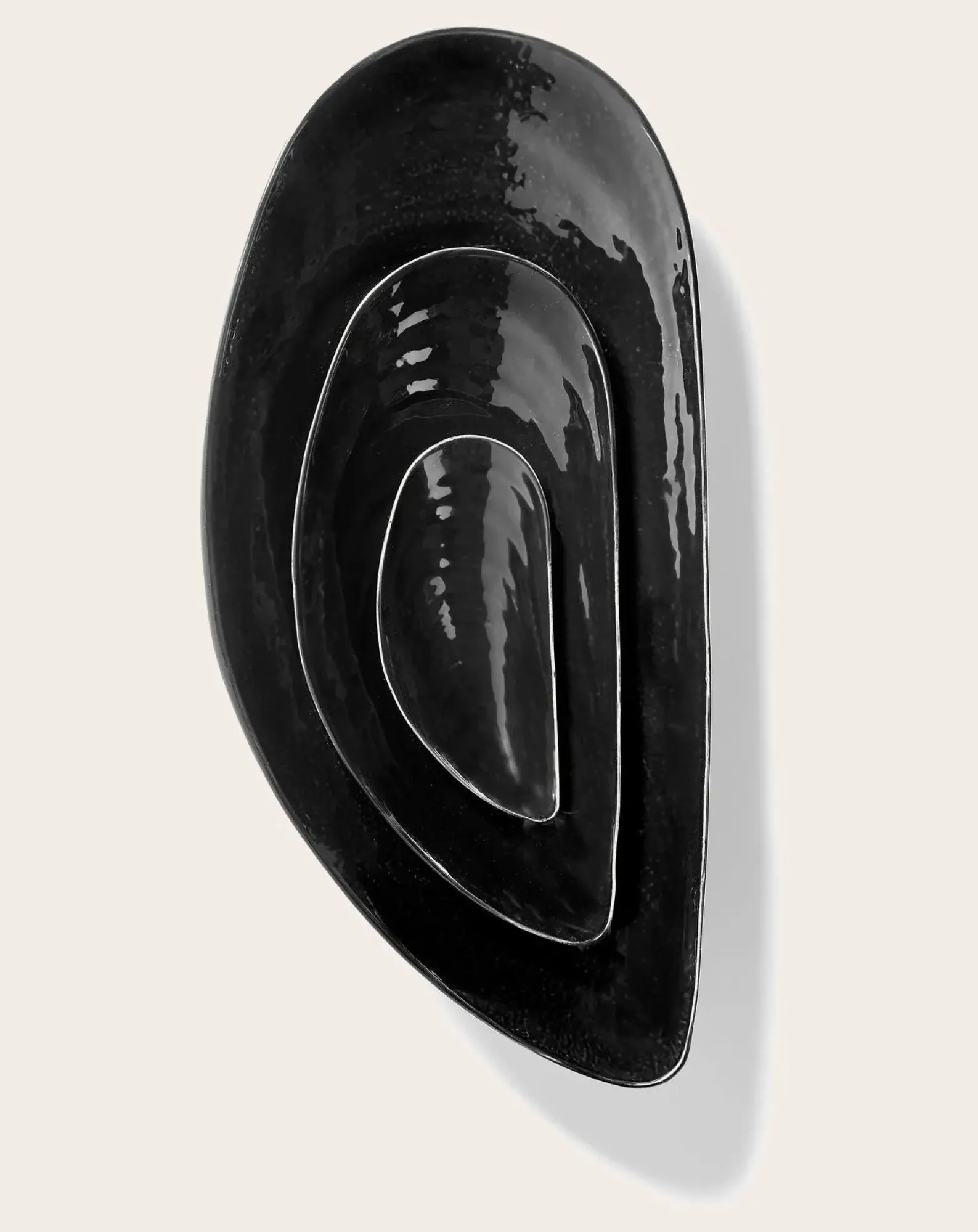 Serax Vaisselle-Plat Marcel, Wouters & Hendrix Noir