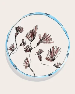 Serax Vaisselle-Plates Camelia, for Marni - Set of 2 Aubergine