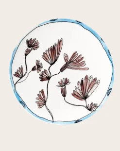 Serax Vaisselle-Plates Camelia, for Marni - Set of 2 Aubergine