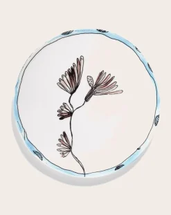 Serax Vaisselle-Plates Camelia, for Marni - Set of 2 Aubergine