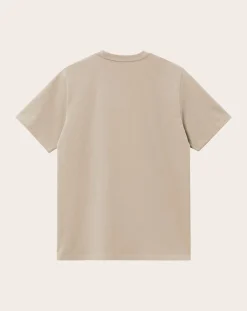 Carhartt WIP Tee-Shirts, Polos-Pocket T-shirt Beige