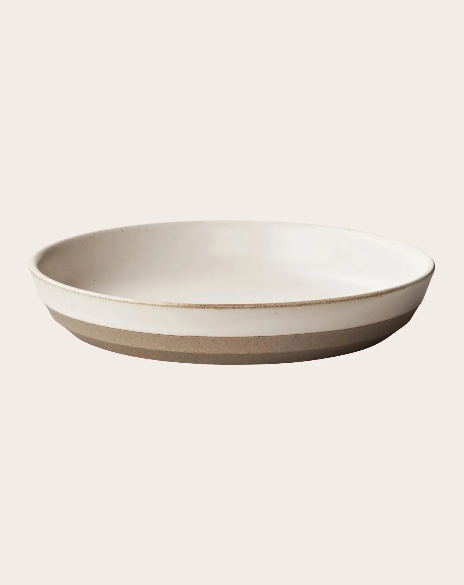 Kinto Vaisselle-Porcelain Plate Blanc