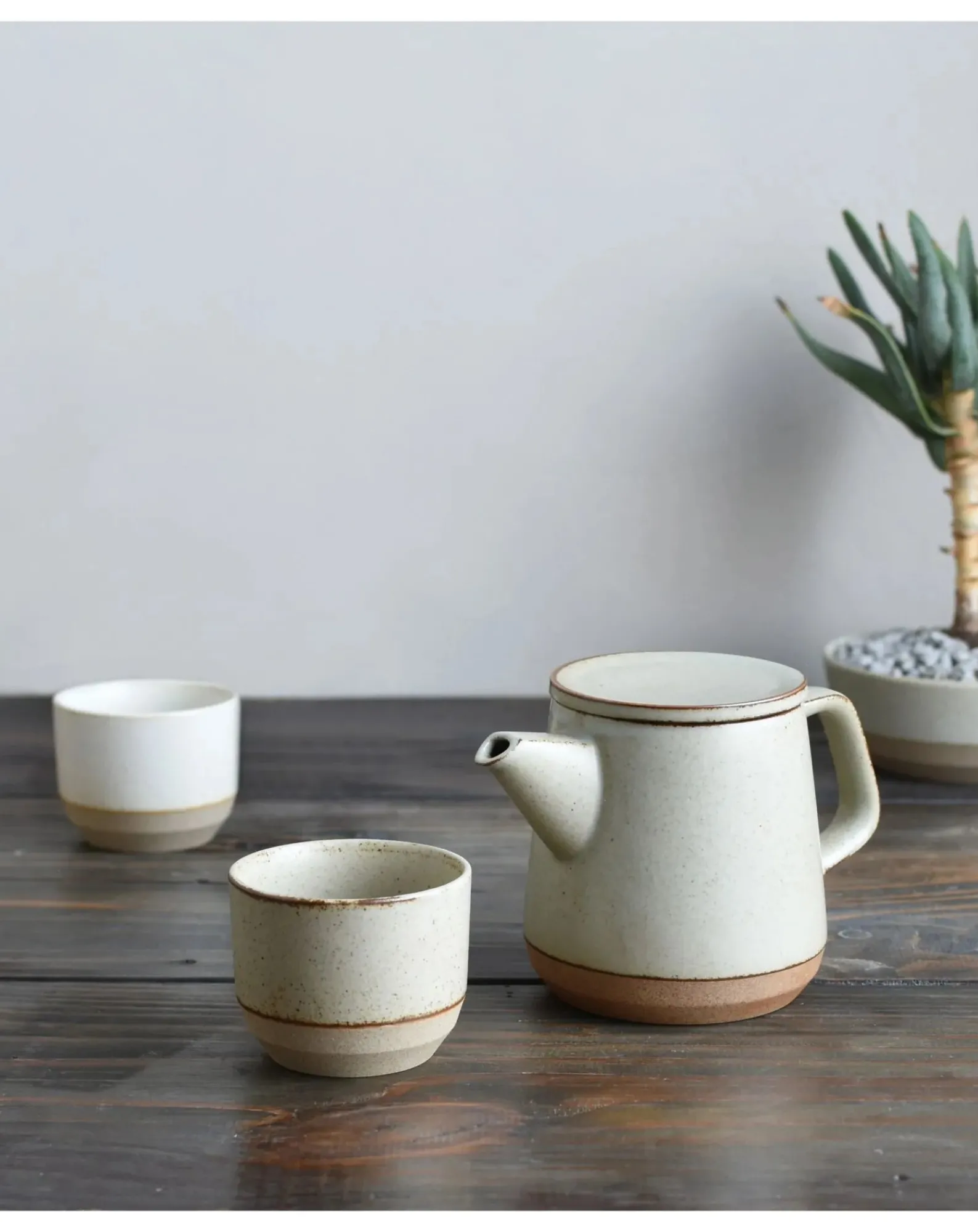 Kinto Tasses, Théières-Porcelain Teapot - 500ml Beige