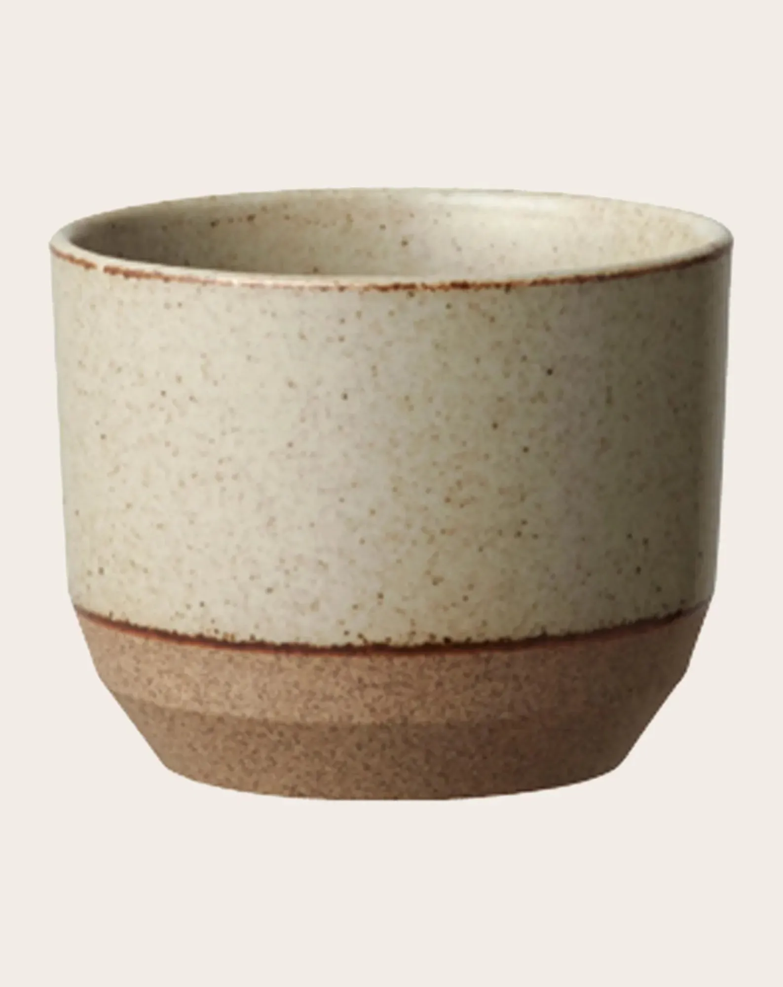Kinto Verres, Carafes-Porcelain Tumbler Beige