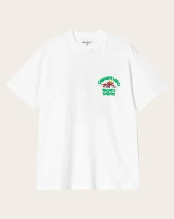 Carhartt WIP Tee-Shirts, Polos-Pronto organic cotton T-shirt Blanc