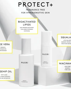 Nuori Soins Du Visage|Soins Du Visage-Protect+ Cleansing Milk Transparent