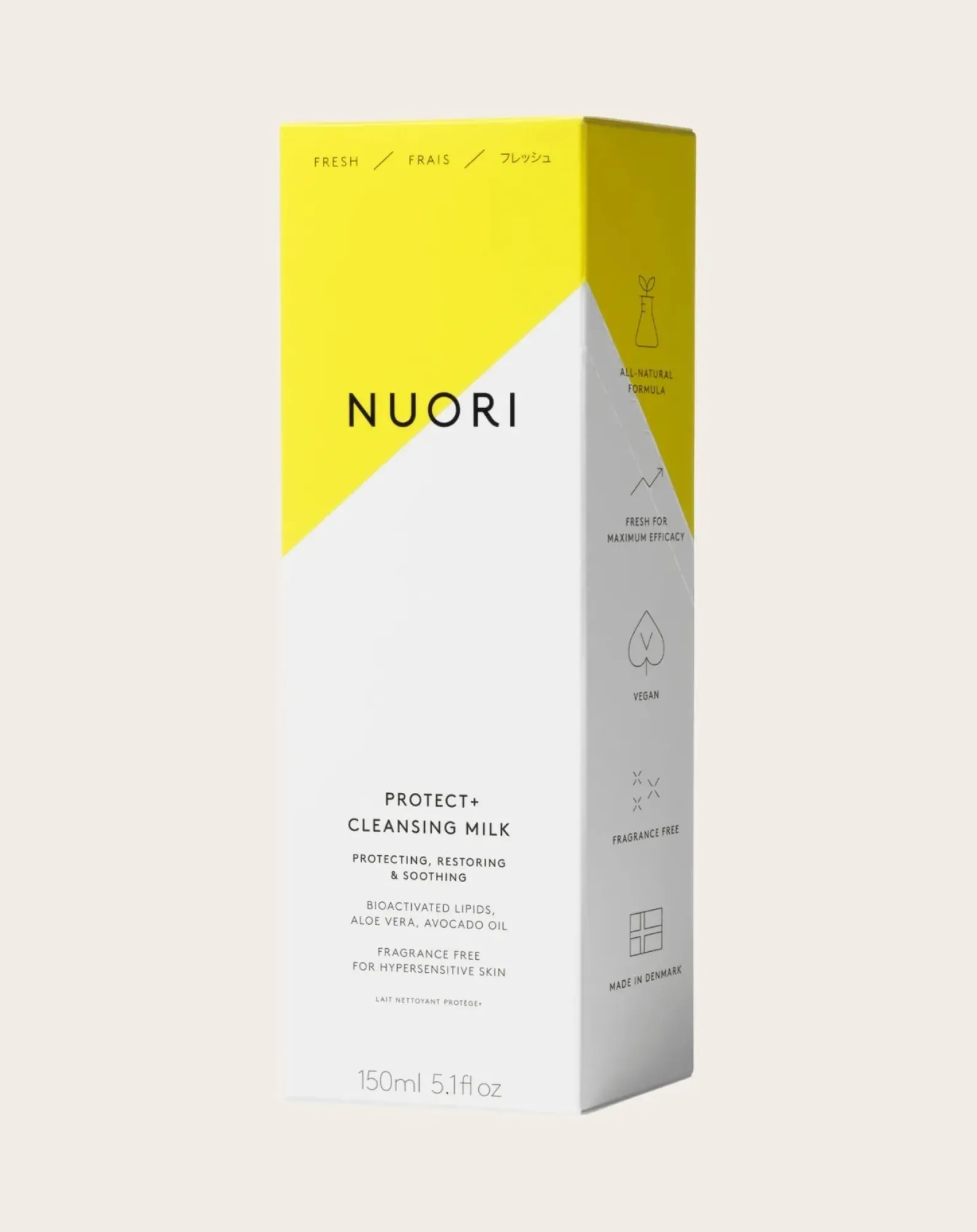 Nuori Soins Du Visage|Soins Du Visage-Protect+ Cleansing Milk Transparent