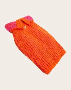 The Furry Folks Accessoires Animaux-Pull Rib Orange