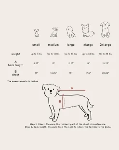 The Furry Folks Accessoires Animaux-Pull Rib Orange